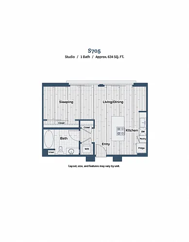 Floor plan S705