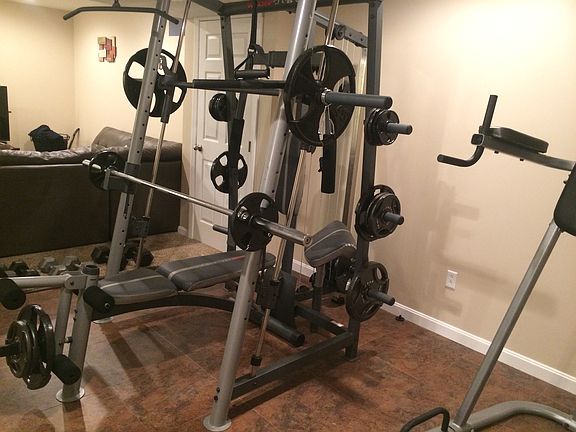 Workout Area and Equipment