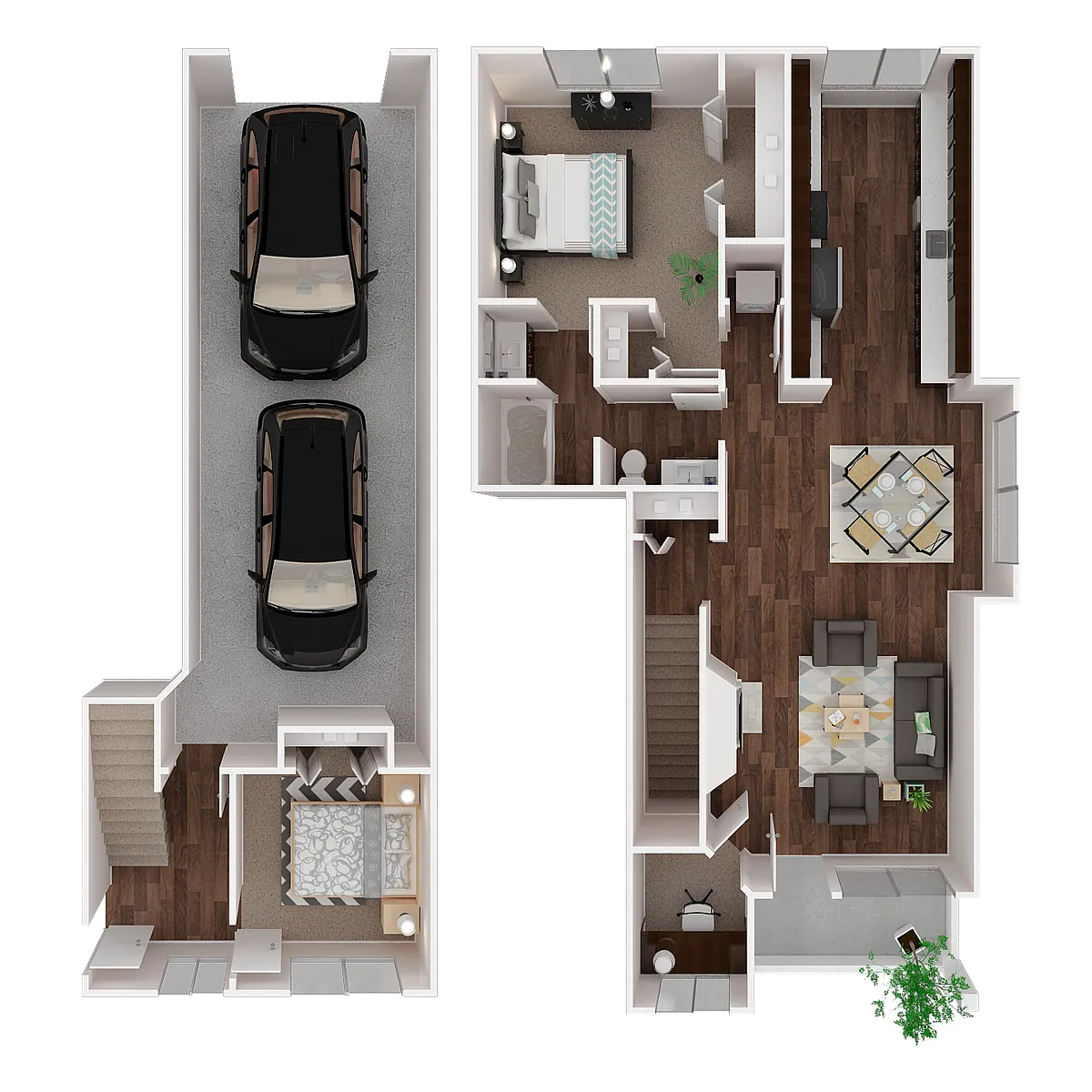 Floor plan Emmons 2x1