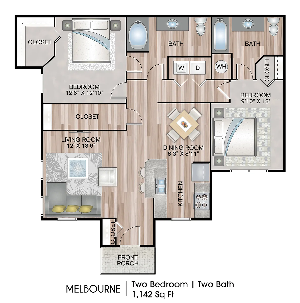 Floor plan MELBOURNE