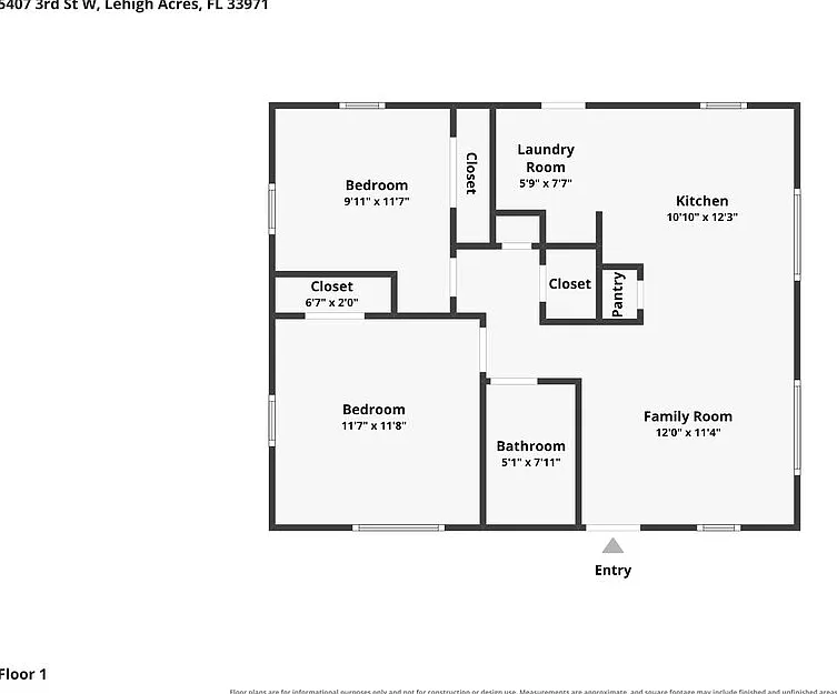 2 bed, 1.0 bath, 736 sqft, $1,175 — Photo 2