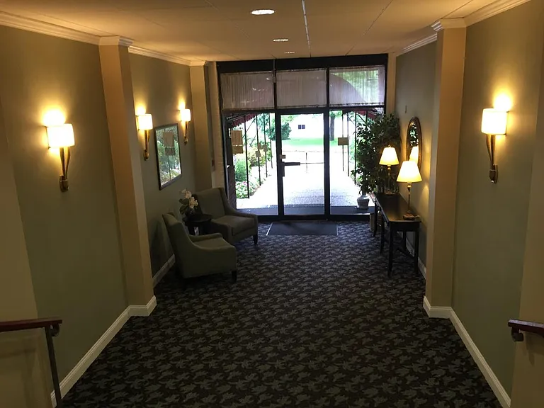 Main entrance to the building