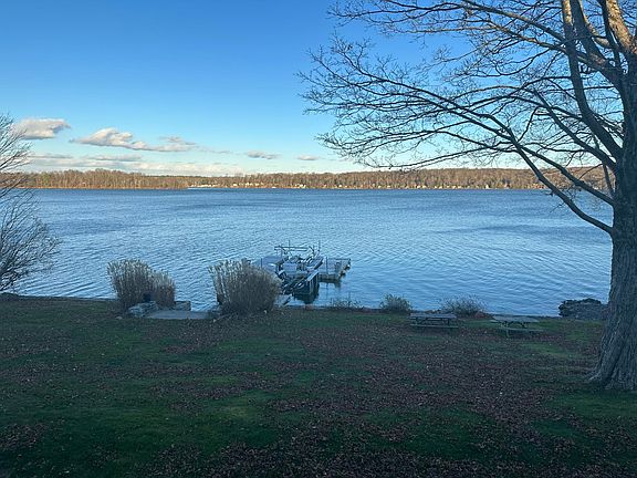 Dock and lake in November