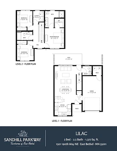 Floor plan Lilac