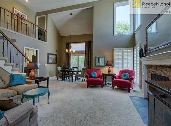 Great volume and tons of daylight in the open living area