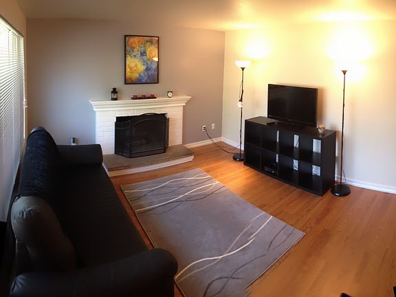 Living Room w/ Large Window