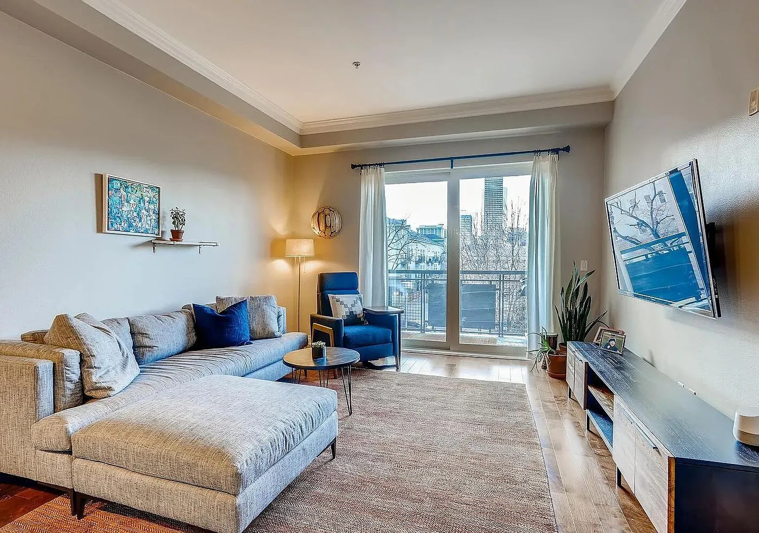 3BD, 2BA Uptown Condo with Two Parking Spots — Photo 1