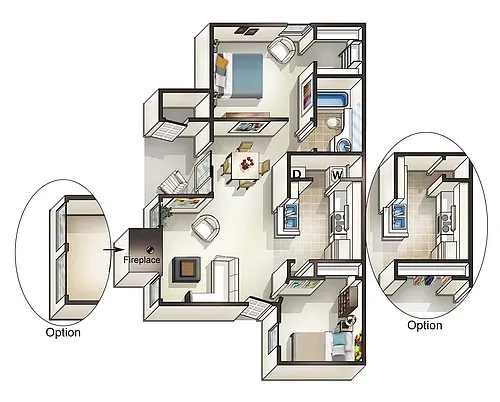 Floor plan B1