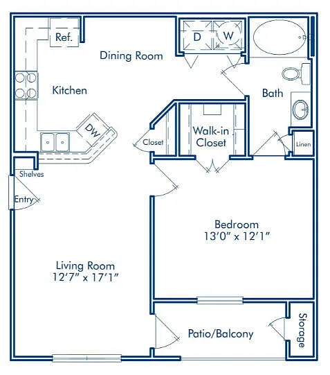 Floor plan B