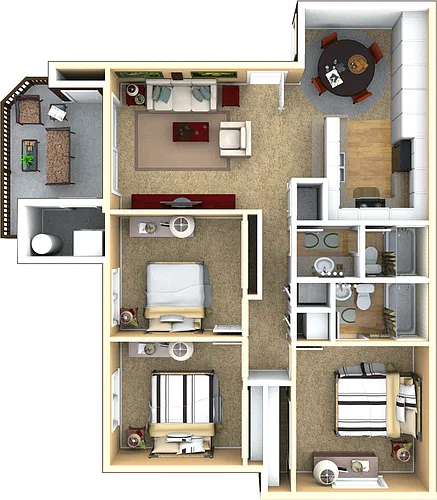 Floor plan Residence 5 Luxury