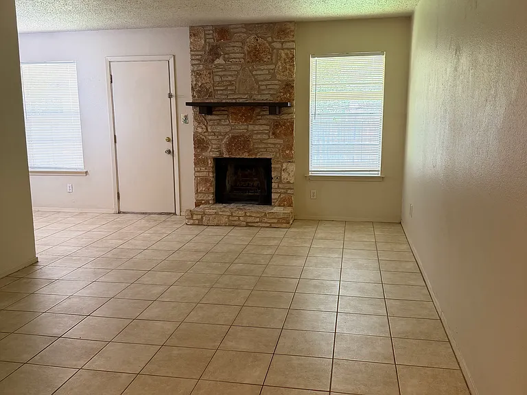 Living Room with Fireplace
