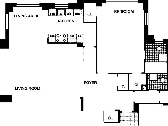 2nd image of 60 W 57th St APT 6D
