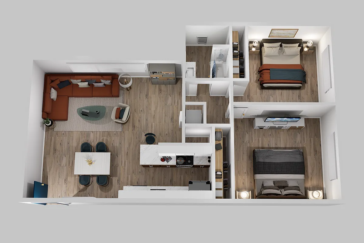 Floor plan 2X1