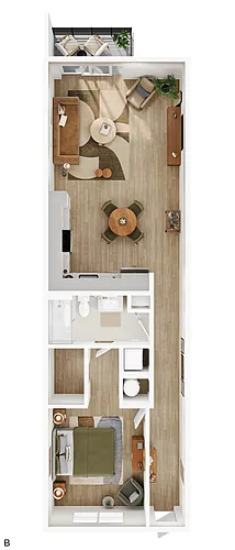 Floor plan B1