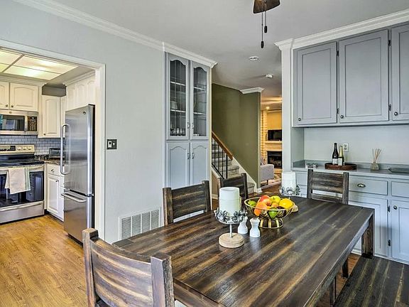 Dining room & kitchen