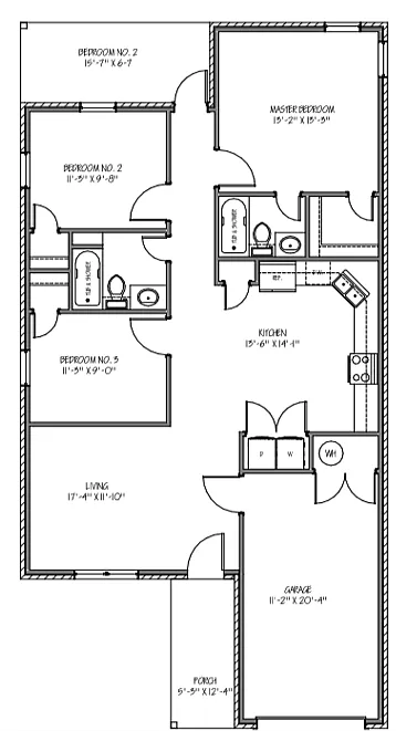 Floor plan Redwood