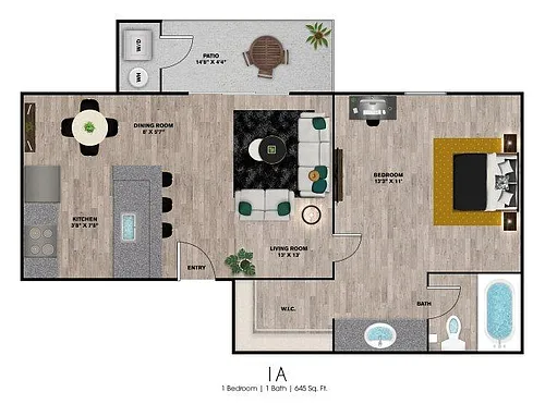 Floor plan 1A