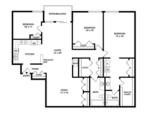 Floor plan C5