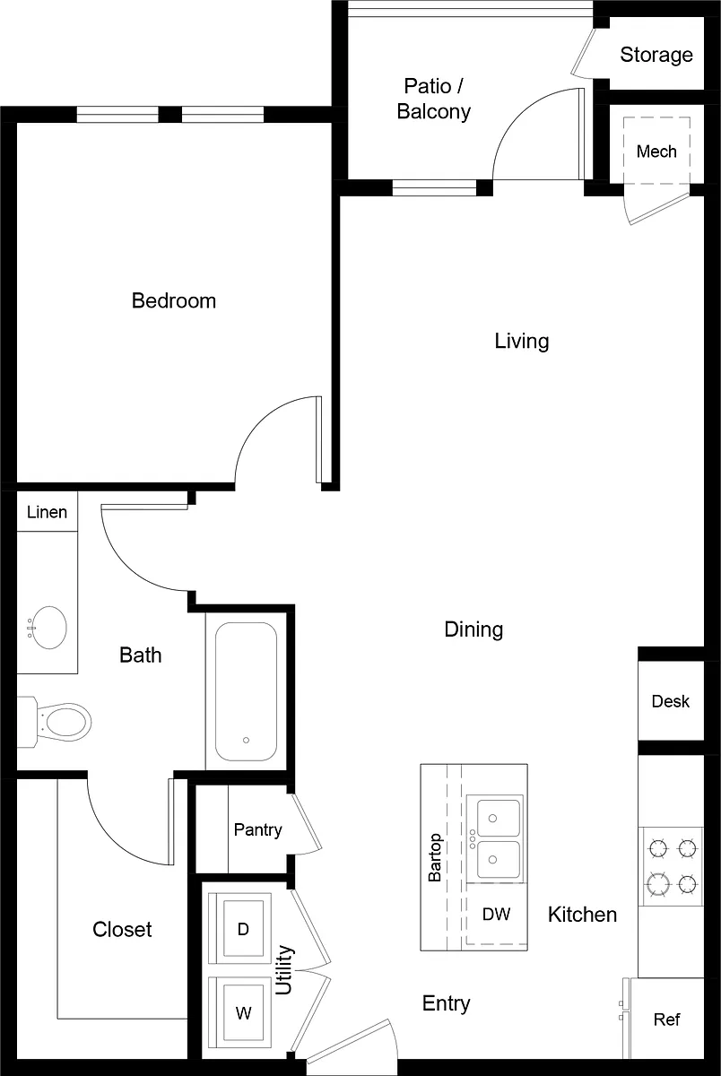 Floor plan A1