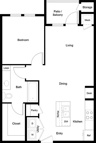 Floor plan A1