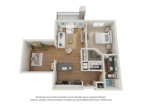 Floor plan B3