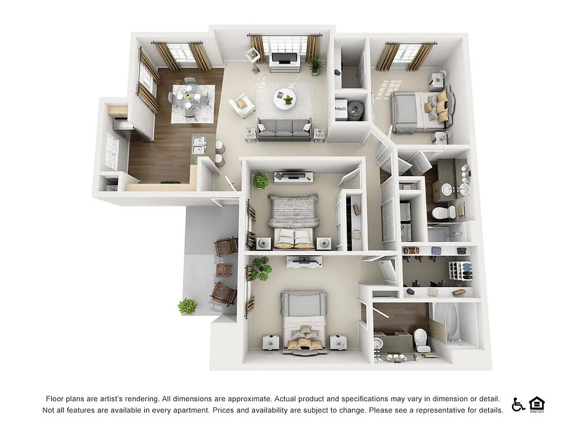 Floor plan C1 Modern