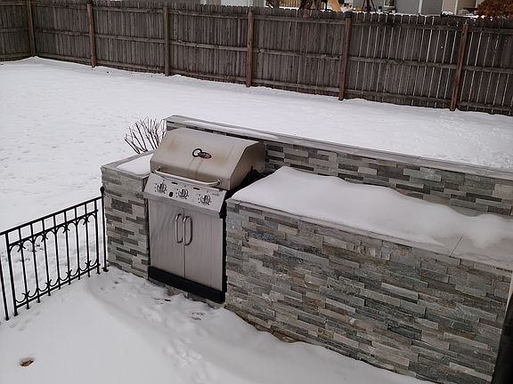 Backyard Grill Station