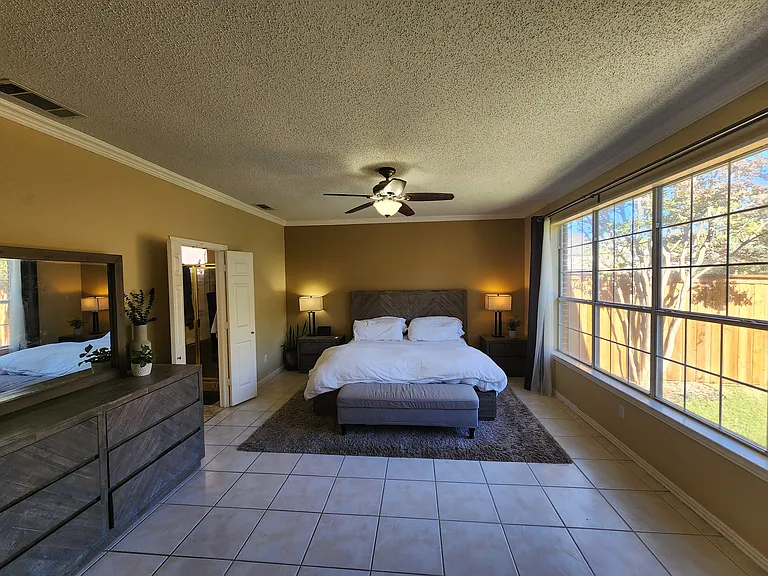 Downstairs master bedroom