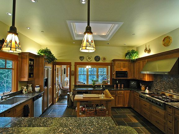 Custom gourmet kitchen