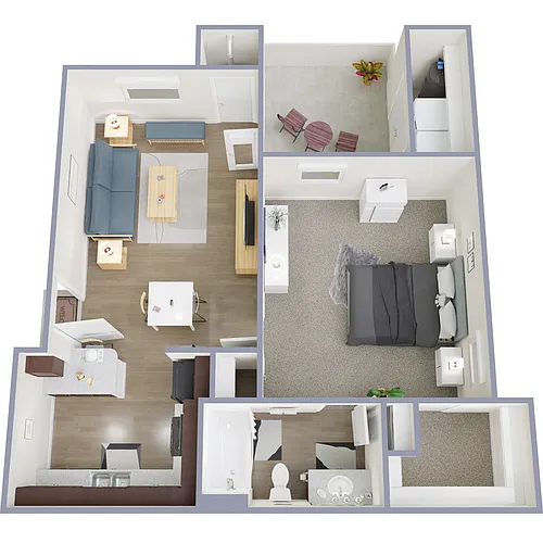 Floor plan A1E