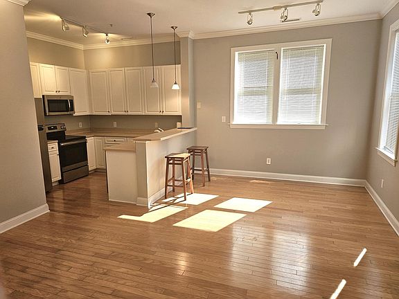 Kitchen, living room
