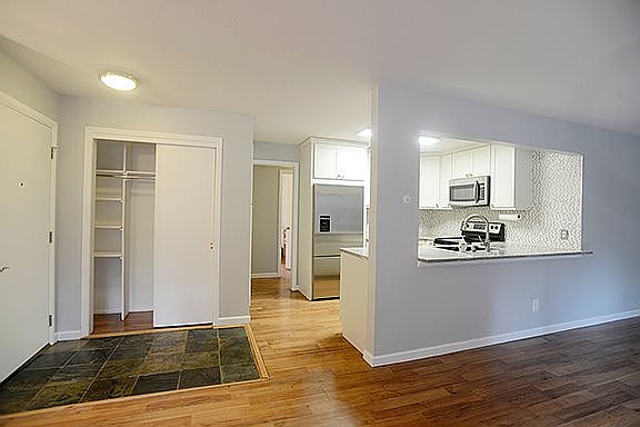 Entry and kitchen
