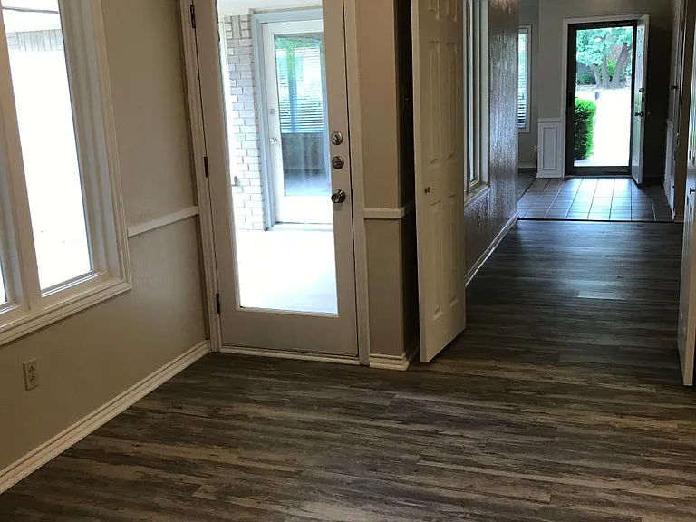 Kitchen access Patio Door