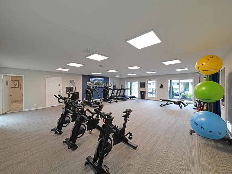 Fully equipped Fitness Center