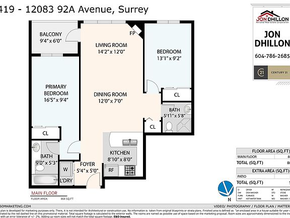 2nd image of 12083 92a Ave #419