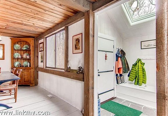 Smart entry way/mudroom welcomes you into the home.