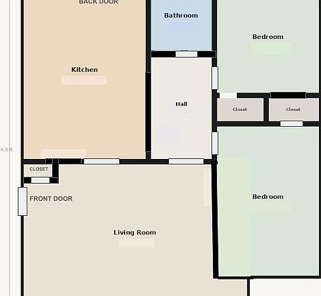 For illustrative purposes only. Dimensions and layout may vary. Not to scale.