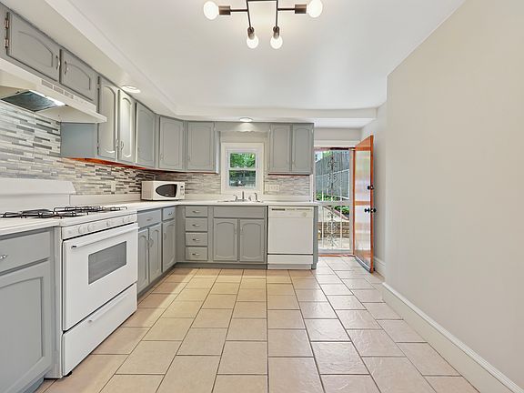 Kitchen with Rear Yard access.