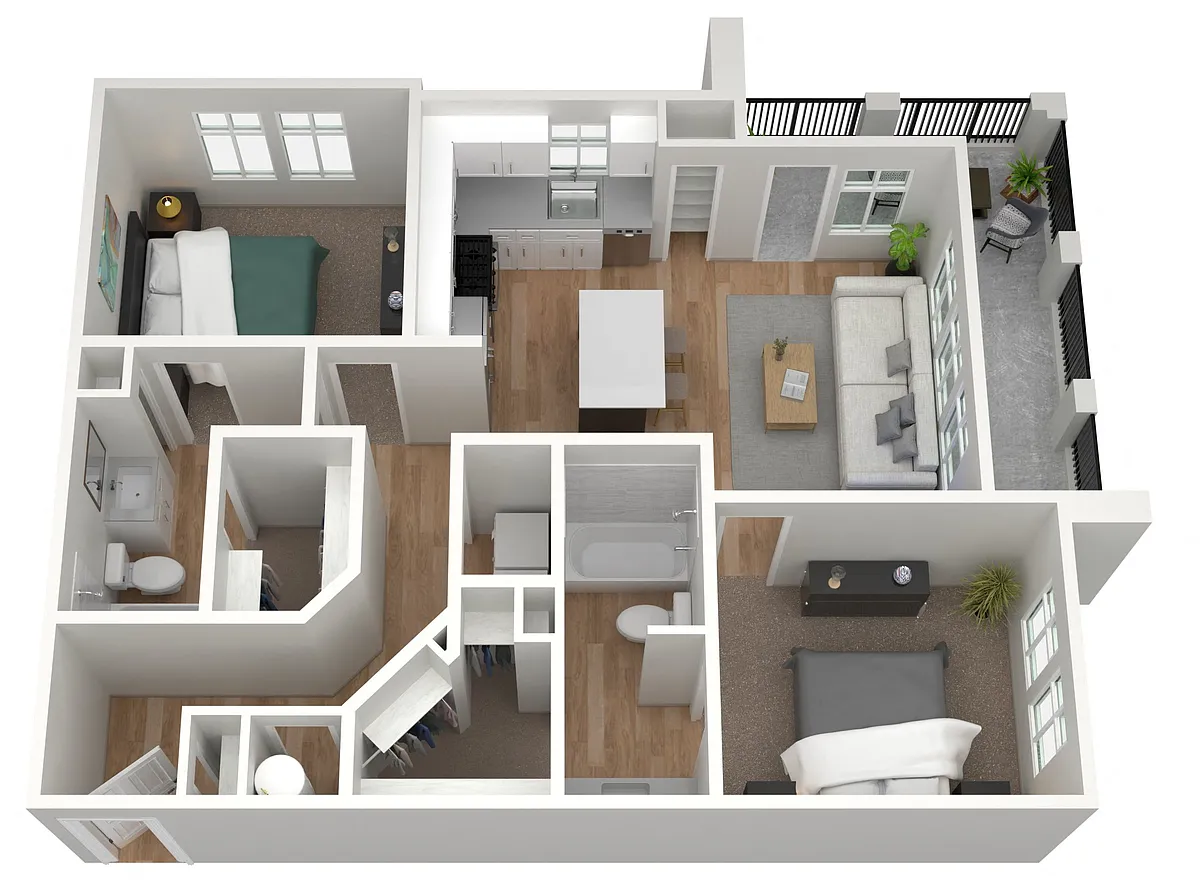 Floor plan B2