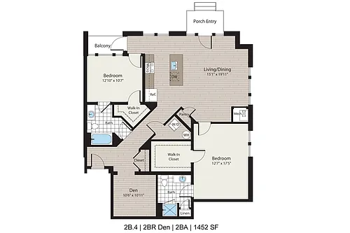 Floor plan 2B4
