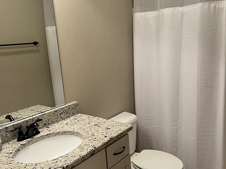 hallway full bathroom
