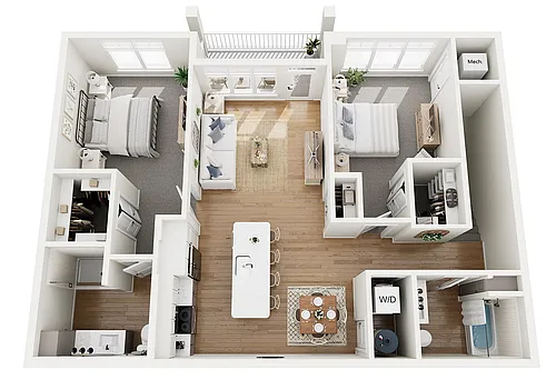Floor plan B2