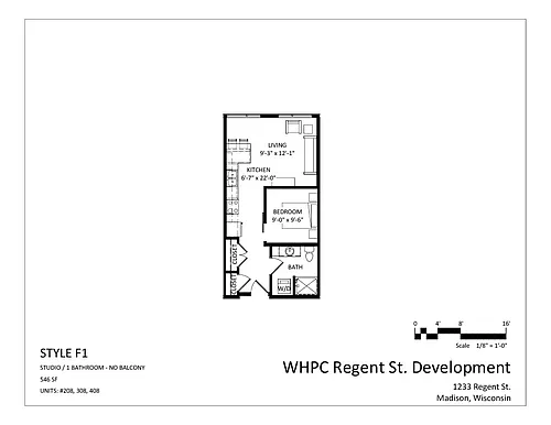 Floor plan Style F1