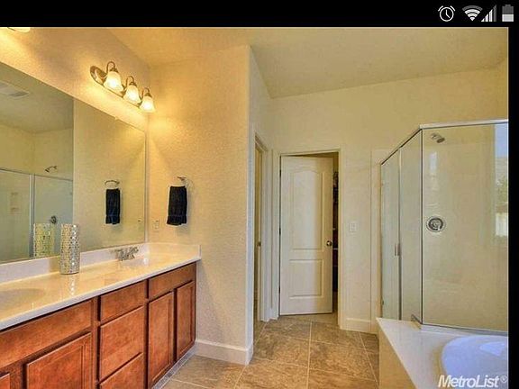 Master Bathroom with Dual Sink