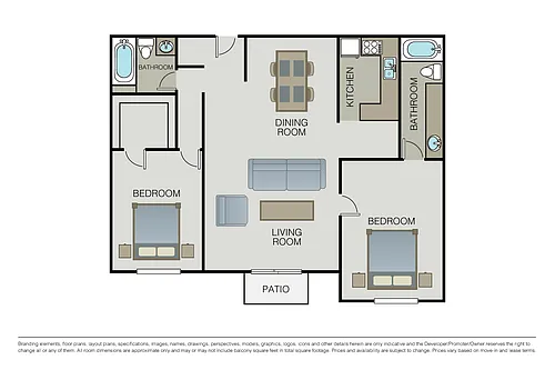 Floor plan The Essex
