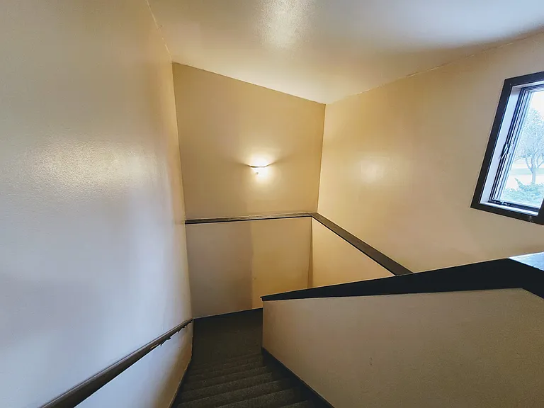 Staircase to upper units