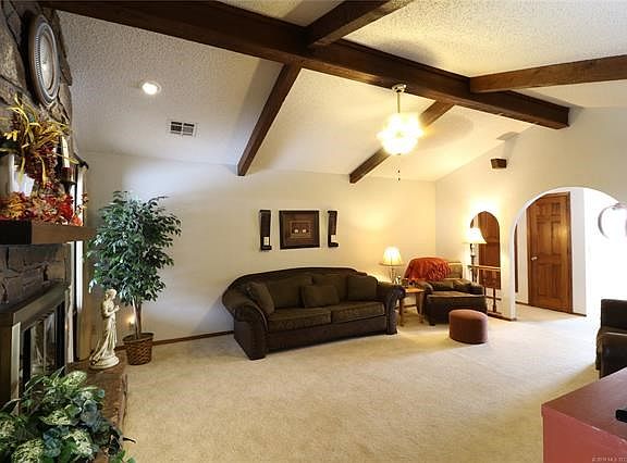 Living Room from Kitchen - Dining Room Entrance