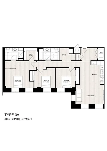 Floor plan 3A