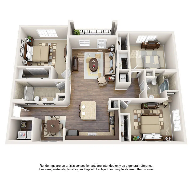 Floor plan C1