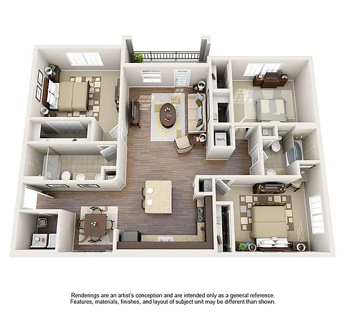 Floor plan C1